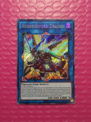Yu-Gi-Oh! Borrelsword Dragon CYHO-EN034 Secret Rare Unlimited NM-image