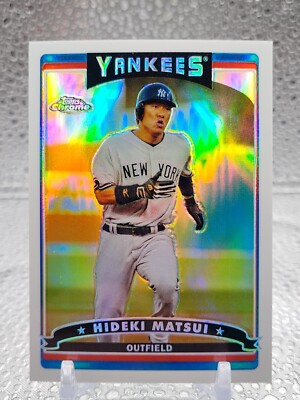 Hideki Matsui 2006 Topps Chrome Refractor #161 New York Yankees-image