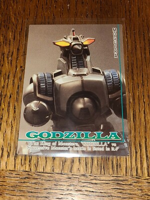 GODZILLA MOGUERA 1995 JPP / AMADA #84 MADE IN JAPAN JAPANESE-image