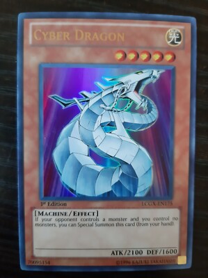 Cyber Dragon LCGX Ultra Rare NM Yugioh English 1st-image