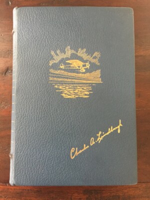 Charles Lindbergh Signed The Spirit of St. Louis Leather Bound Limited Edition-image