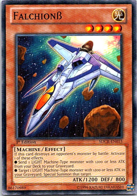 FalchionB SDCR-EN015 Yu-Gi-Oh! Light Play 1st Edition-image