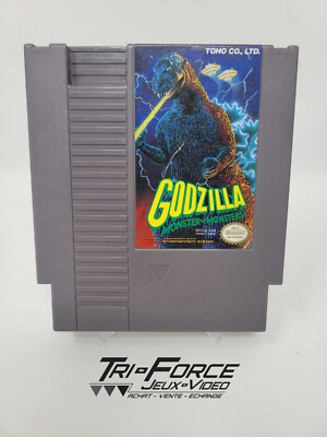 Godzilla : Monster of Monsters Nintendo NES Authentic Cart Free shipping-image