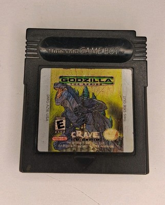Godzilla The Series Nintendo Game Boy Color 1999 Tested Authentic -image