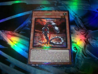 Cyber Dragon Core 1st Edition Prismatic Collector's Rare RA04-EN013 Yu-Gi-Oh-image