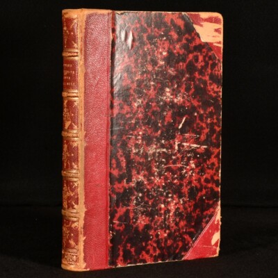 1877 Lettres D'Auguste Comte by John Stuart Mill Scarce French Language-image