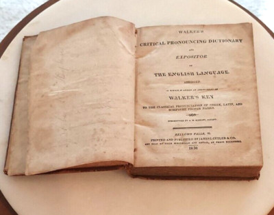Walker's Critical Pronouncing Dictionary and Expositor of the English Language-image