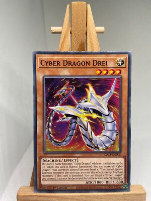 Cyber Dragon Drei - 1st Edition SDCS-EN005 - NM - YuGiOh-image