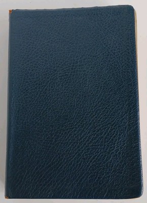 New American Standard Bible Reference Ed Navy Leather Moody Press Concordance-image