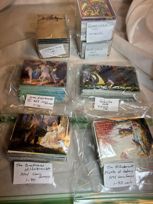 Non Sports Card Set Lot Of 7 Hildebrandt, Death Watch, Godzilla +-image