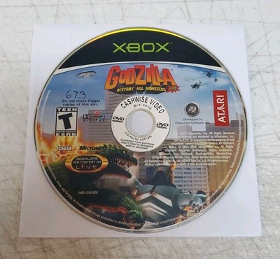 Godzilla: Destroy All Monsters Melee ( Original Xbox, 2003) Game Disc Only *READ-image
