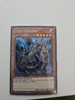 Cyber Dragon Sgx3-eni28 Secret Rare Lightly Played-image