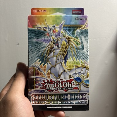 YuGiOh STRUCTURE DECK: LEGEND OF CRYSTAL BEASTS | 46 CARDS🔥ASH BLOSSOM!!-image