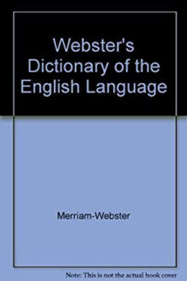 Webster's Dictionary of the English Language Merriam-Webster-image