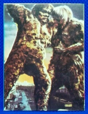 Gaira Yamakatsu Tokusatsu Vintage Card kaiju Godzilla Japanese Toho Very Rare -image