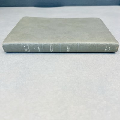 Gray Holy Bible References KJV Red Letter Edition World-image