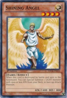 Shining Angel - SDCR-EN018 - Common - 1st Edition x1 - Lightly Played-image