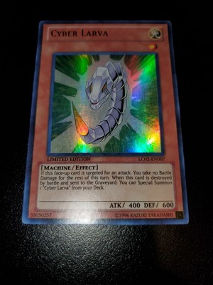 Yugioh 2011 Cyber Larva UR Limited Ed. LC02-EN007 Near Mint-image