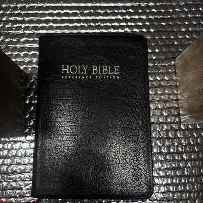 Holy Bible King James Version  reference editionWords of Christ in Red 1972-image