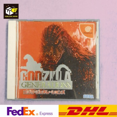 Godzilla Generations Dream cast Soft Game USED / Japan-image