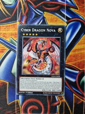 LEDD-ENB30 Cyber Dragon Nova 1st Edition YuGiOh Card-image