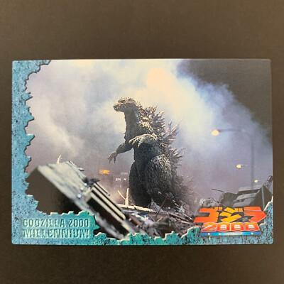 Godzilla 2000 Millennium Toho Monsters HEDORAH No.12 Collectable Card-image