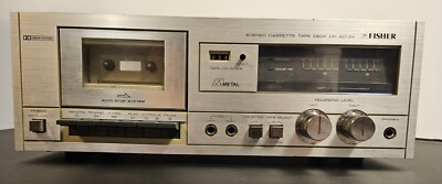 Vintage Fisher Stereo Cassette Tape Deck Recorder Player Cr-4013M Tested - As-Is-image