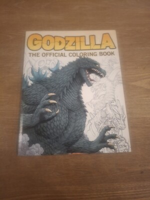 Godzilla: The Official Coloring Book (Paperback or Softback)-image