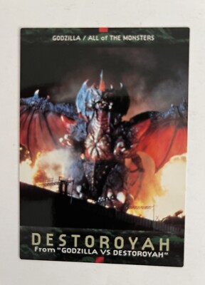 Carddass Masters Godzilla (Bandai, 1996) Japanese card set; #67, Destroyah-image