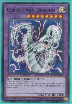 Yugioh - Cyber Twin Dragon - 1st Edition Card-image
