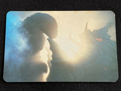 Godzilla Mothra Card 39 Meiji 1993 TOHO Movie Rare Japan-image