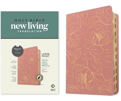 Tyndale House Publishers Oasis NLT Large Print Thinline Center-C (Leather Bound)-image