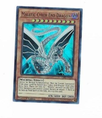 Yugioh Yu-Gi-Oh! Malefic Cyber End Dragon GFP2-EN101 1st edition UR NM-image