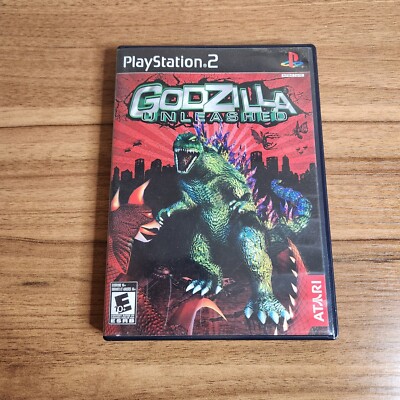 Godzilla: Unleashed PS2 (Sony PlayStation 2, 2007) NO MANUAL - Tested/Working -image