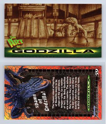 Spawn Of Godzilla #59 Godzilla 1998 Inkworks Supervue Trading Card-image