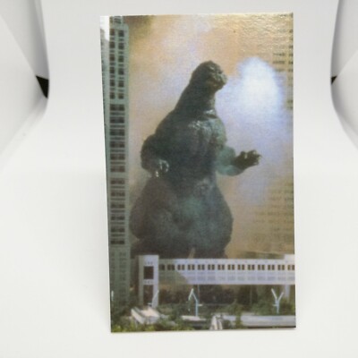 No.96 GOZILLA Card 100 Vol.1 Godzilla VS Mechagodzilla TOHO MOVIE FUTAMI JAPAN-image