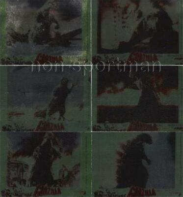 GODZILLA KING OF MONSTER 2006 FOIL SET (6)-image