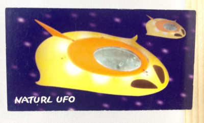 Naturl UFO Godzilla Monster Encyclopedia 2 Card SFX TOHO TCG Japan Rare No.002-image