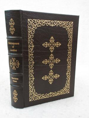 Marchette Chute SHAKESPEARE OF LONDON Easton Press Library of Great Lives 1988-image