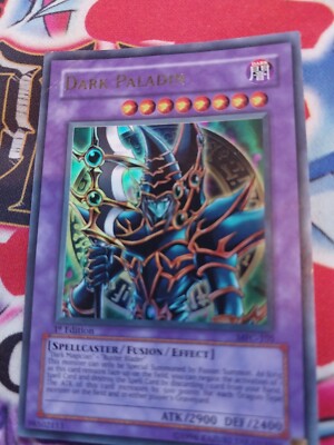 Dark Paladin mfc-105  Ultra Rare 1st edition Misprint MP-image