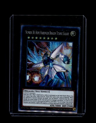 Yu-Gi-Oh! Number 38: Hope Harbinger Dragon Titanic Galaxy CYHO-ENSE2 (SR) Lim Ed-image