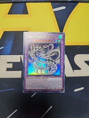 Cyber Eternity Dragon LDS2-EN033 Ultra Rare Gold 1st Ed NM Yugioh -image