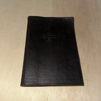 The Standard Dictionary Of Facts -image