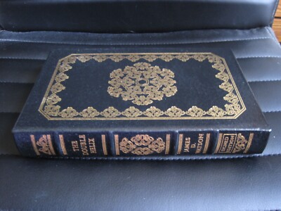 JAMES D WATSON SIGNED  - THE DOUBLE HELIX - EASTON PRESS LEATHER DNA NOBEL PRIZE-image