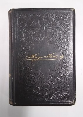 The Life Of George Peabody, by Phebe Hanaford. Leather, 1870. Good Condition-image