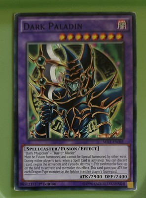 Dark Paladin MIL1-EN041 Yu-Gi-Oh Card 1st Edition Nm/lp Good Condition-image