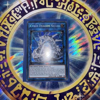 YuGiOh CYBER DRAGON SIEGER Secret Rare MP19-EN108-image