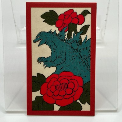 Godzilla (2004)  Hanafuda Japanese Card 70th Anniversary 2024 Japan Anime-image