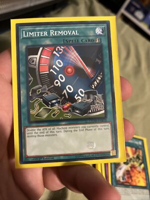 1x (M/NM) Limiter Removal - LEDD-ENB18 - Common - 1st Edition  YuGiOh-image