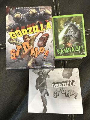 TOY VAULT Godzilla Stomp! Card Game 2010 Toho 100% complete-image